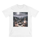 "Enigmatic Shadows: Generic Fright Night - Terror T-Shirt"